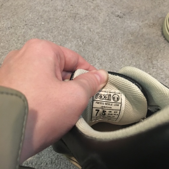 🔴 Men’s black and white sneakers - Picture 5 of 5